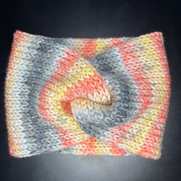 Hand Crafted Accessories - Messy bun ear warmer